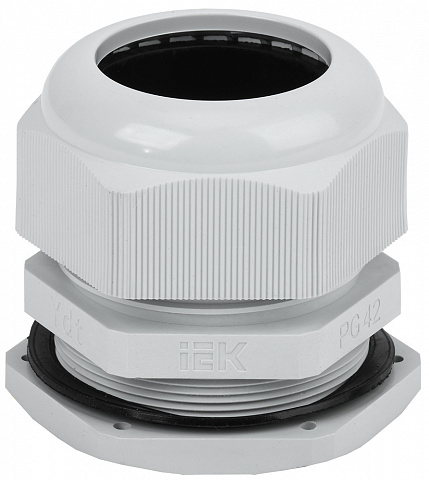 IEK Сальник PG 42 диаметр проводника 30-40мм IP54