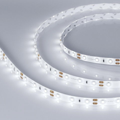 Светодиодная влагозащищенная лента Arlight 7,2W/m 60LED/m 2835SMD холодный белый 5M 020517(2)