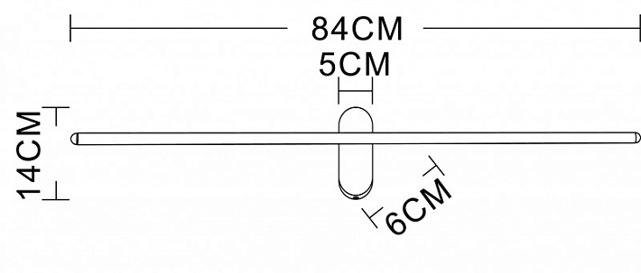 Светильник для картин ARTE Lamp A2028AP-1BK
