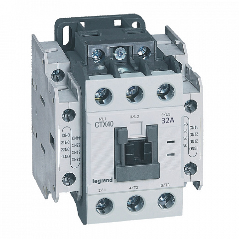 Legrand CTX3 Контактор 3P 32A 2но2нз ~230V