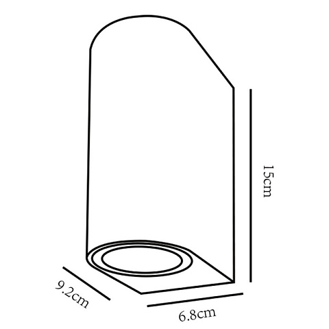 Бра ARTE Lamp A3102AL-2GY