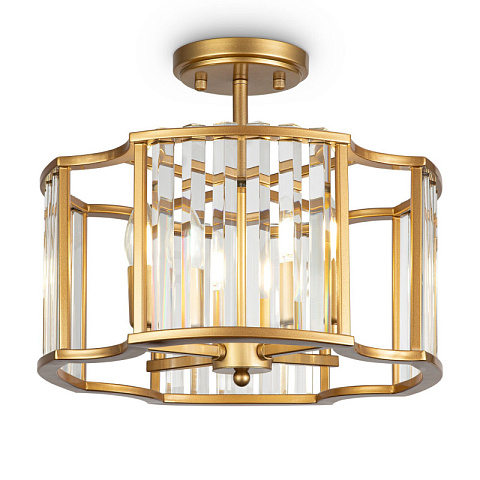 Люстра на штанге Maytoni MOD087CL-04G