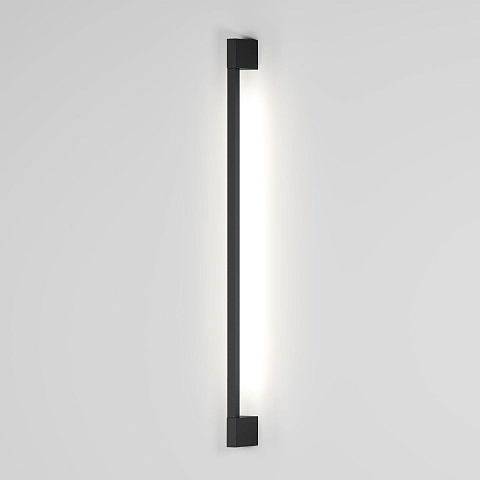 Уличный настенный светодиодный cветильник Elektrostandard Argos 35122/D черный a069746