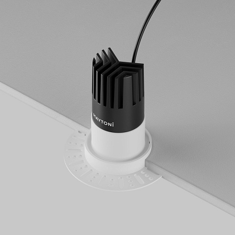 Встраиваемый светильник Maytoni DL120-10W-2.7K-TRS-W