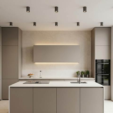 Влагозащищенный светильник Denkirs DK3007-BK