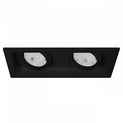 Светильник MS-VORTEX-BUILT-S170x90-2x12W Warm3000 (BK-BK, 40 deg, 230V) Arlight 058437