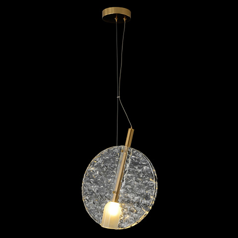 Подвесной светильник Crystal Lux FROZEN SP1 BRASS