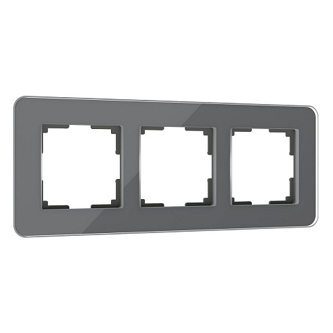 Рамка Werkel Elite на 3 поста графит W0032440 4690389180774