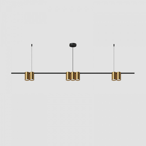 Подвесной светильник Denkirs DK4063-BK+SG