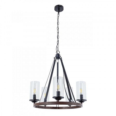 Подвесная люстра ARTE Lamp A7014SP-5BK