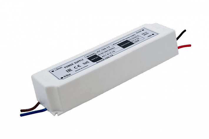 Блок питания SWG 12V 100W IP67 8,3A LV-100-12 000095