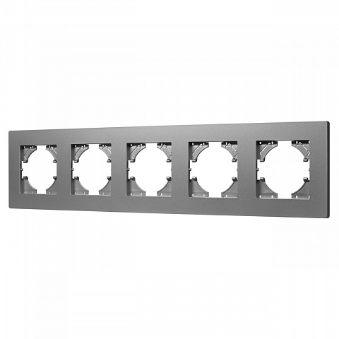 Рамка пластиковая FRM-PERIO-PL-5-GR Arlight 049764