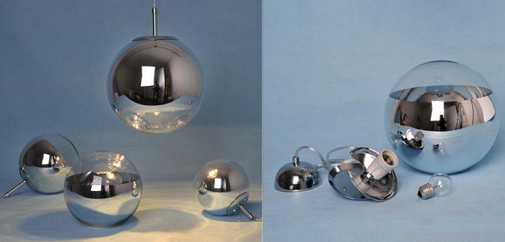 Подвесной светильник Imperium Loft Mirror Ball 179995-22