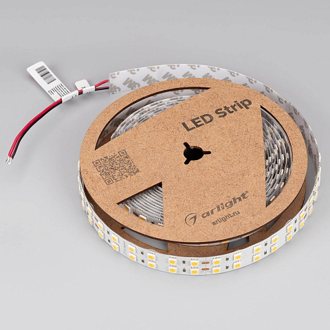Светодиодная лента Arlight 4W/m 144Led/m 5060SMD теплый белый 5M RT-B144-19mm 24V Warm3000 025273(2)