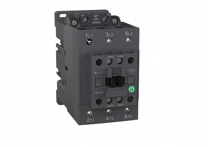 Systeme Electric Контактор MC1D 3P 65A НО+НЗ 110V 50/60ГЦ