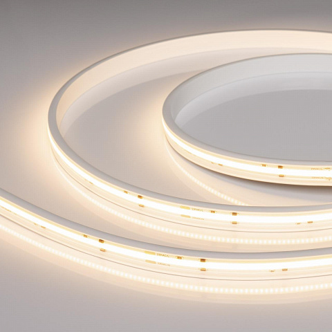 Светодиодная лента герметичная ARL-PV-X720-15mm 230V Warm3000 (14 W/m, IP65, 10m) Arlight 056699