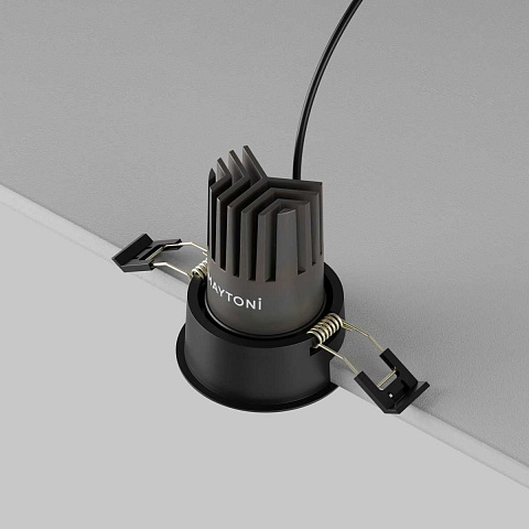 Встраиваемый светильник Maytoni DL123-10W-4K-B