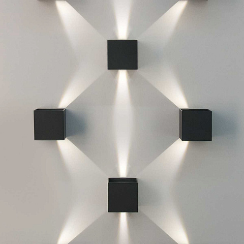 Уличный настенный светодиодный светильник Elektrostandard 1548 Techno LED Winner a038410