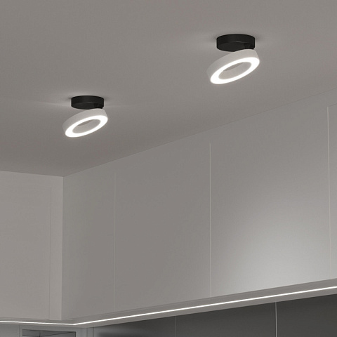 Накладной светильник Elektrostandard Spila белый 12W 4200К (25105/LED)
