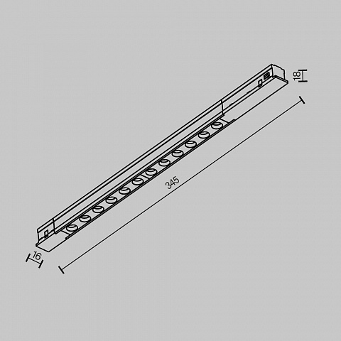 Светильник на шине Maytoni TR232-2-10W3K-B