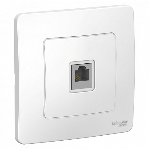 Systeme Electric Blanca внутр Бел Розетка ТЛФ RJ11