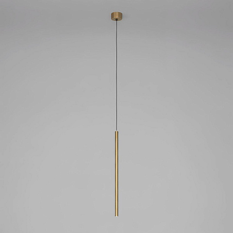 Подвесной светодиодный светильник Elektrostandard Flinn 50263 LED 4W 4000К латунь a072222