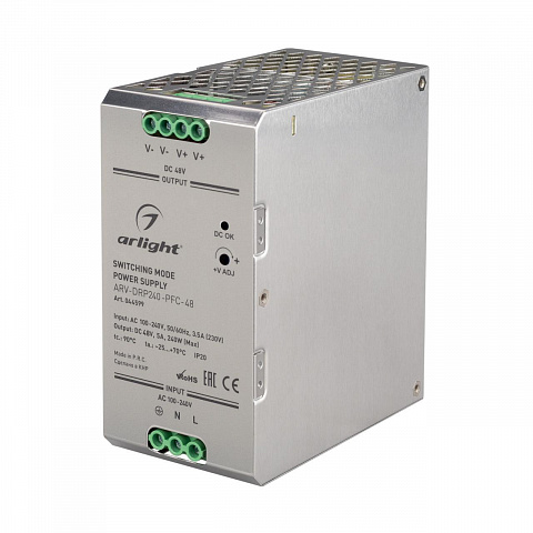 Блок питания Arlight ARV-DRP240-PFC-48 044599