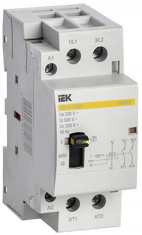 IEK KARAT Контактор модульный с ручным упр. КМ40-11МР AC KARAT