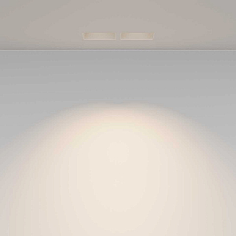 Встраиваемый светильник Maytoni Technical Downlight Gyps Modern DL131-GU10-02-W