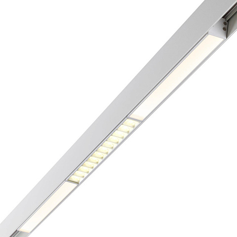 Трековый низковольтный светодиодный светильник Novotech Shino Flum 358417