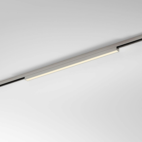 Трековый светильник 12W 3000K никель Elektrostandard 85526/01_система Лайн a072700