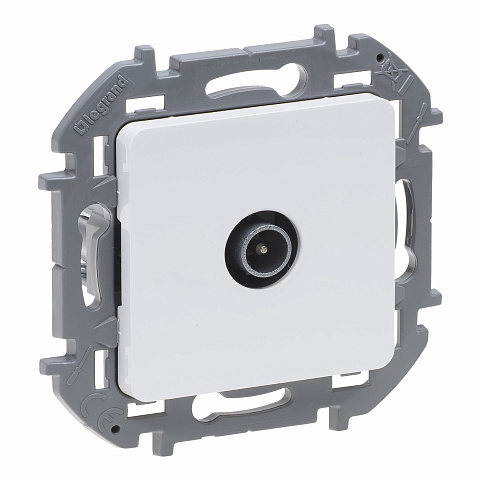 Legrand INSPIRIA Белый Розетка TV - оконечная - 10 дБ - 5-862 мГц