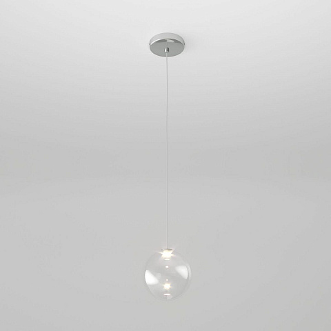 Подвесной светодиодный светильник Eurosvet Wonder 50232/1 Led прозрачный