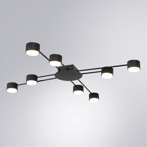 Накладная люстра ARTE Lamp A1527PL-8BK