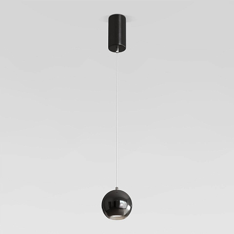 Подвесной светодиодный светильник Elektrostandard Giro 50215/1 Led черный жемчуг a055676