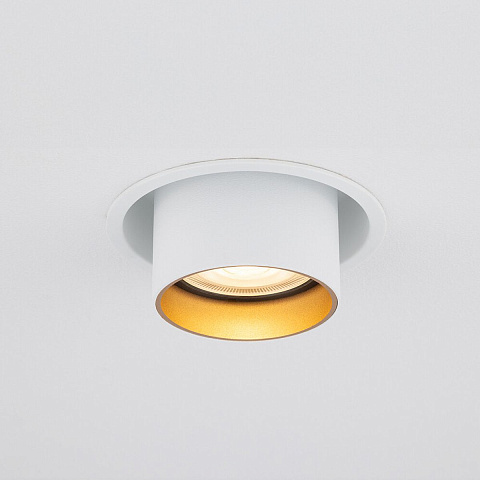 Встраиваемый спот Nowodvorski Mono Slide White/Gold 10797
