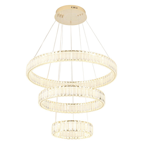 Каскадная люстра Crystal Lux MUSIKA SP150W LED GOLD