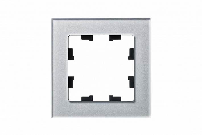 Systeme Electric AtlasDesign Nature Стекло алюминий Рамка 1-ая