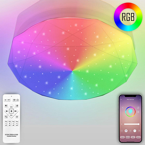 Потолочный светодиодный светильник Natali Kovaltseva Led Lamps 81100
