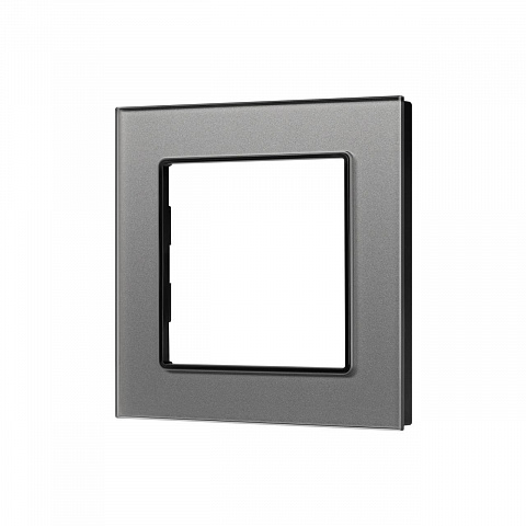 Рамка стеклянная FRM-GLARE-GS-1-GR Arlight 043788