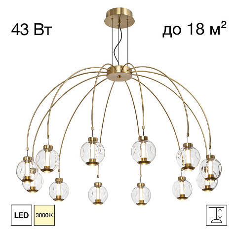 Подвесная люстра Citilux CL251190