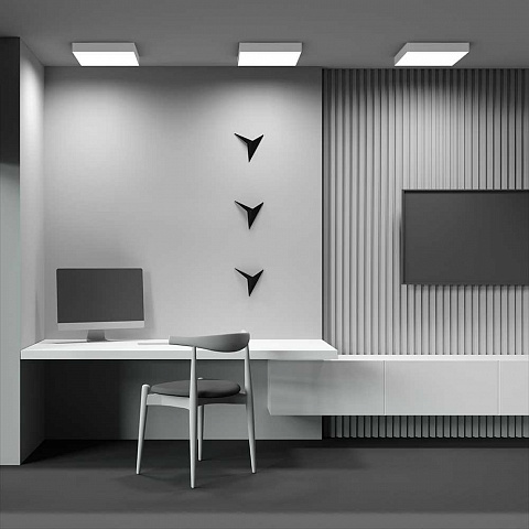 Накладной светильник Maytoni C032CL-45W4K-SQ-W