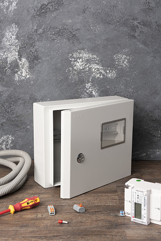 EKF PROxima Щит учетный для счетчика на дин-рейку ЩУ-1/1-0 (250х300х100) IP54