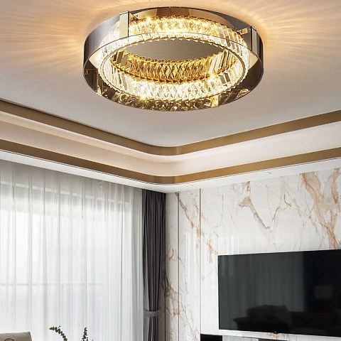 Потолочная люстра Imperium Loft Persey D80 Amber Трех 223746-23