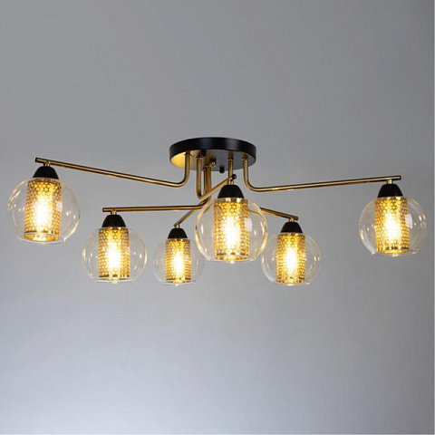 Накладная люстра ARTE Lamp A7045PL-6BK