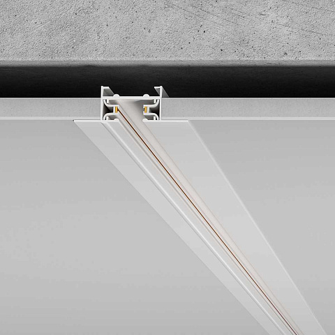 Шинопровод однофазные встраиваемый Elektrostandard Track Rail WH Recessed 85083/00 a057097