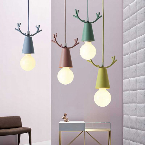 Подвесной светильник Imperium Loft Deer One Белый 101510-26