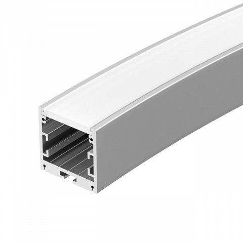 Профиль Arlight SL-ARC-3535-D1500-A45 SILVER (590мм, дуга 1 из 8) 025521