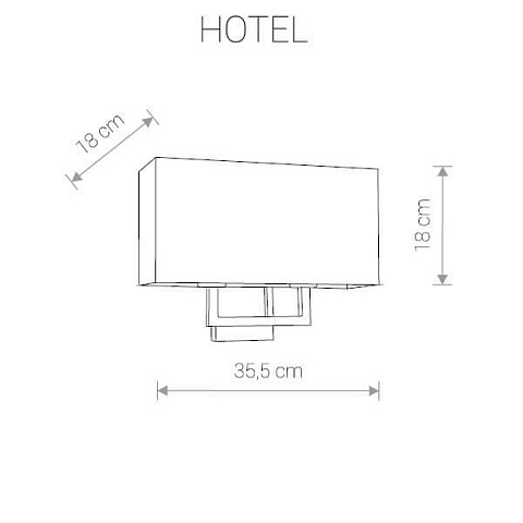 Бра Nowodvorski Hotel 9304