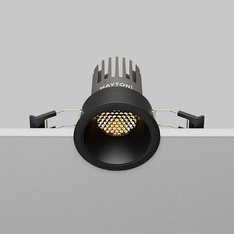 Встраиваемый светильник Maytoni DL123-10W-2.7K-B